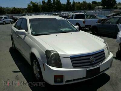2004 Cadillac CTS, белый — VIN 1G6DM577840158715, Copart