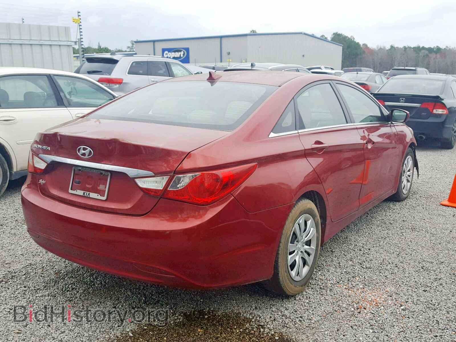 2012 HYUNDAI SONATA - VIN: 5NPEB4AC2CH486057 - Фото 4