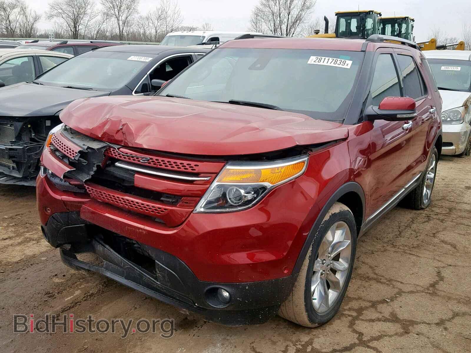 2013 FORD EXPLORER L - VIN: 1FM5K8F89DGA83321 - Фото 2