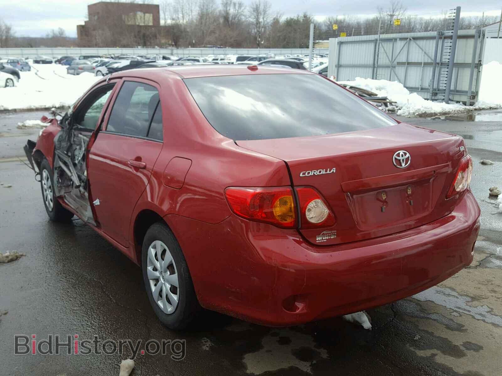 2009 TOYOTA COROLLA BA - VIN: 2T1BU40E49C021727 - Фото 3