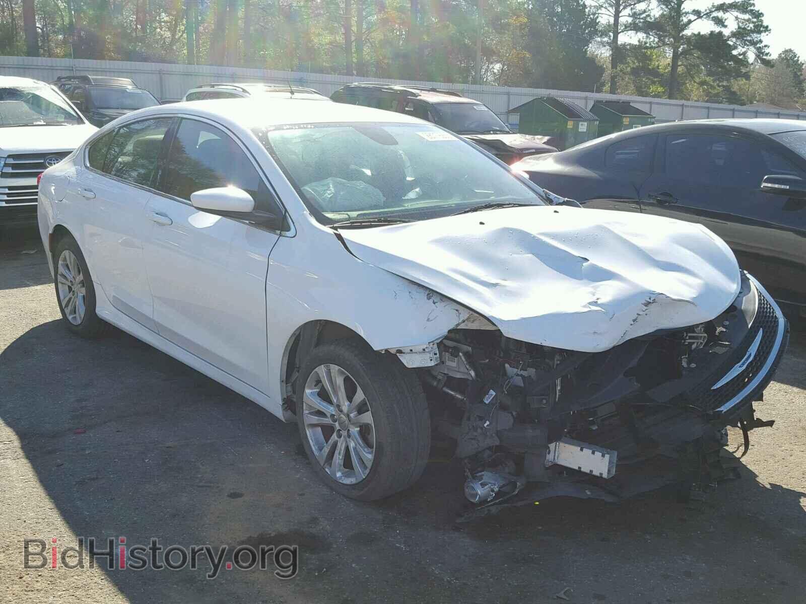 Фотография 1C3CCCABXFN612387 - CHRYSLER 200 2015