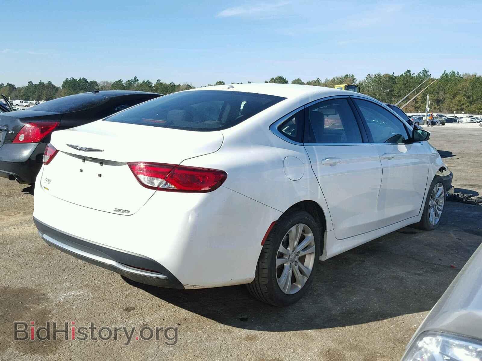 2015 CHRYSLER 200 - VIN: 1C3CCCABXFN612387 - Фото 4