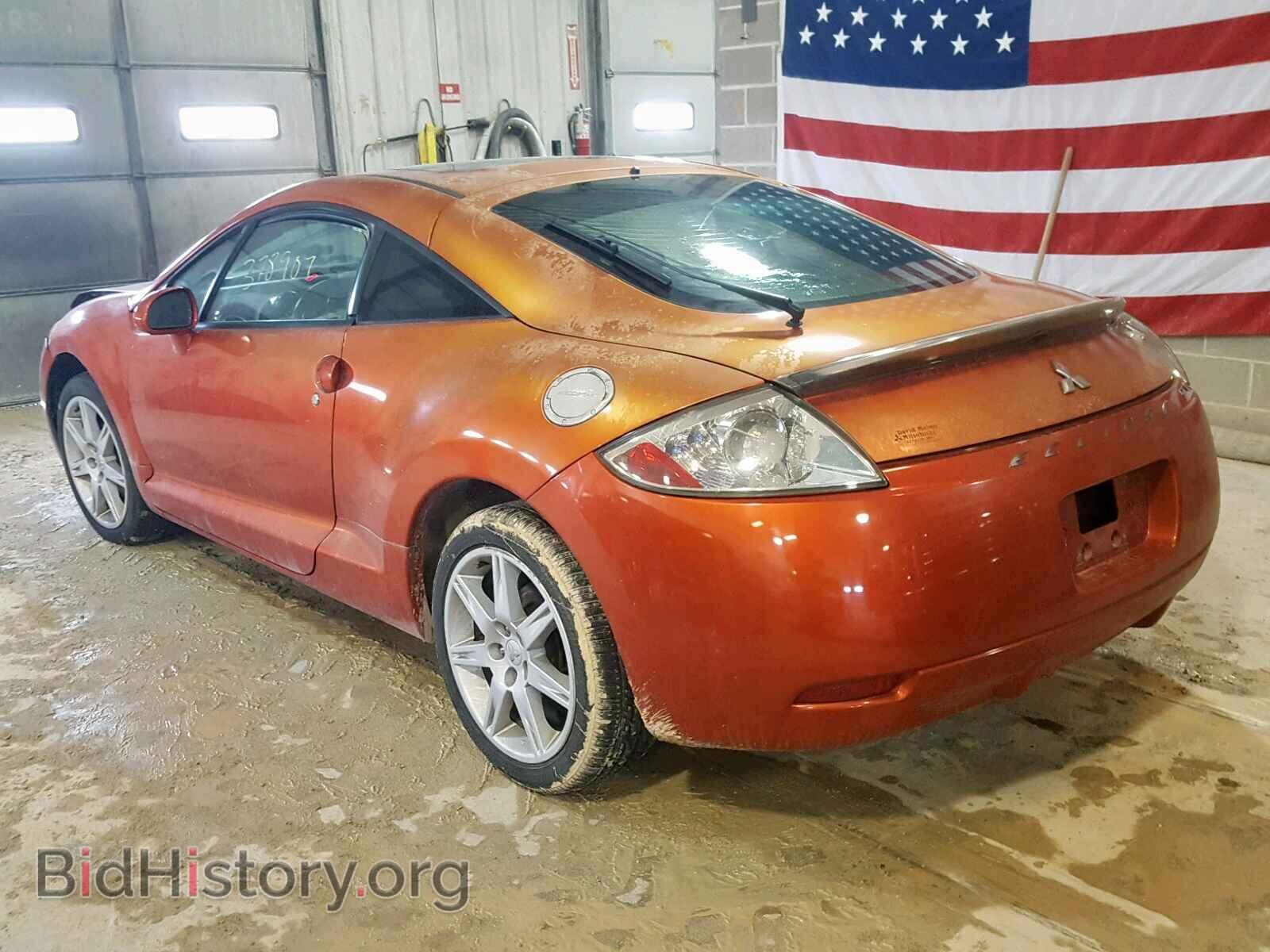 2006 MITSUBISHI ECLIPSE - VIN: 4A3AK34T46E017607 - Фото 3