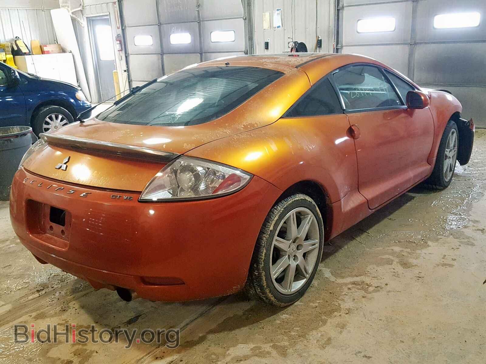 2006 MITSUBISHI ECLIPSE - VIN: 4A3AK34T46E017607 - Фото 4