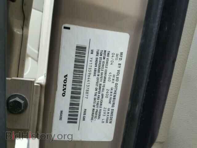 2004 VOLVO S80 - VIN: YV1TS59H441378877 - Фото 10