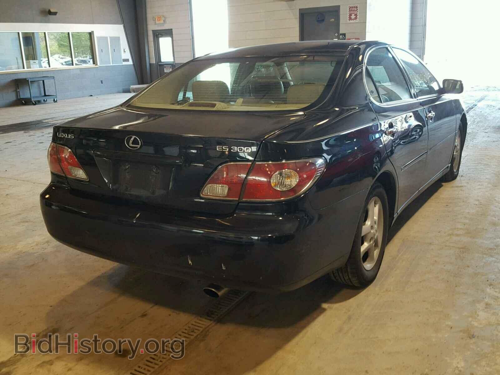 2003 LEXUS ES300 - VIN: JTHBF30G830090703 - Фото 4