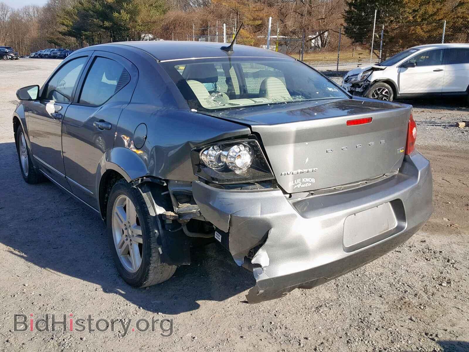 2013 DODGE AVENGER - VIN: 1C3CDZCG7DN709424 - Фото 3