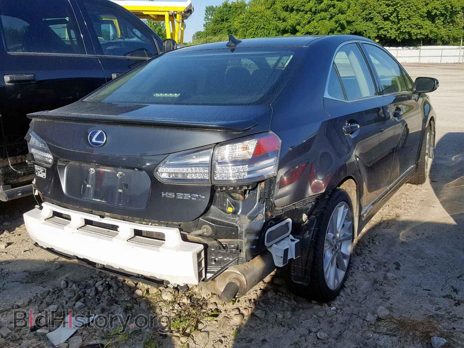 2011 LEXUS HS 250H - VIN: JTHBB1BA8B2042193 - Фото 4