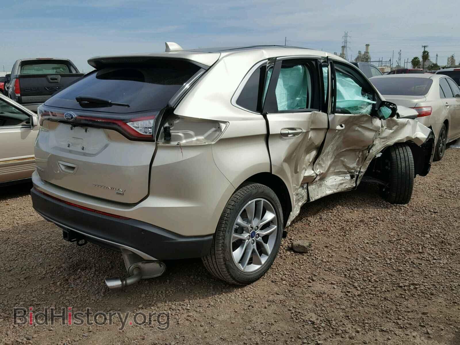 2017 FORD EDGE TITAN - VIN: 2FMPK4K86HBC44924 - Фото 4