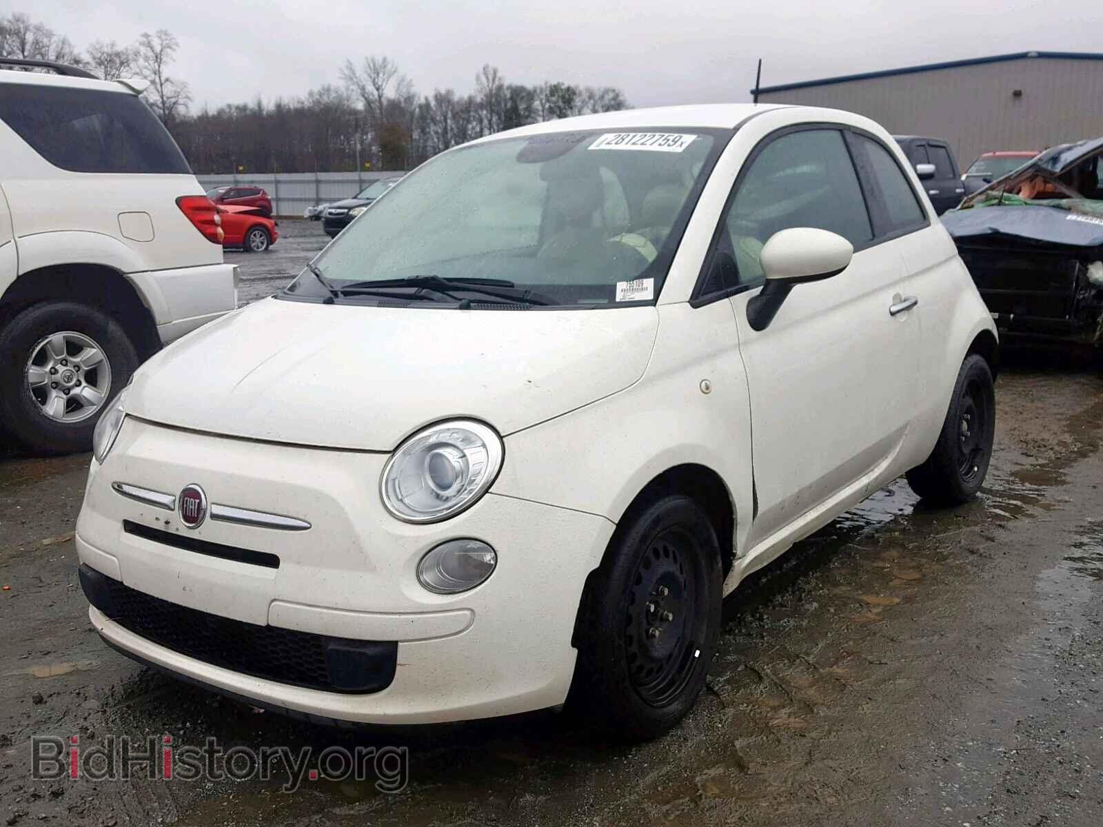 2015 FIAT 500 - VIN: 3C3CFFAR9FT624312 - Фото 2