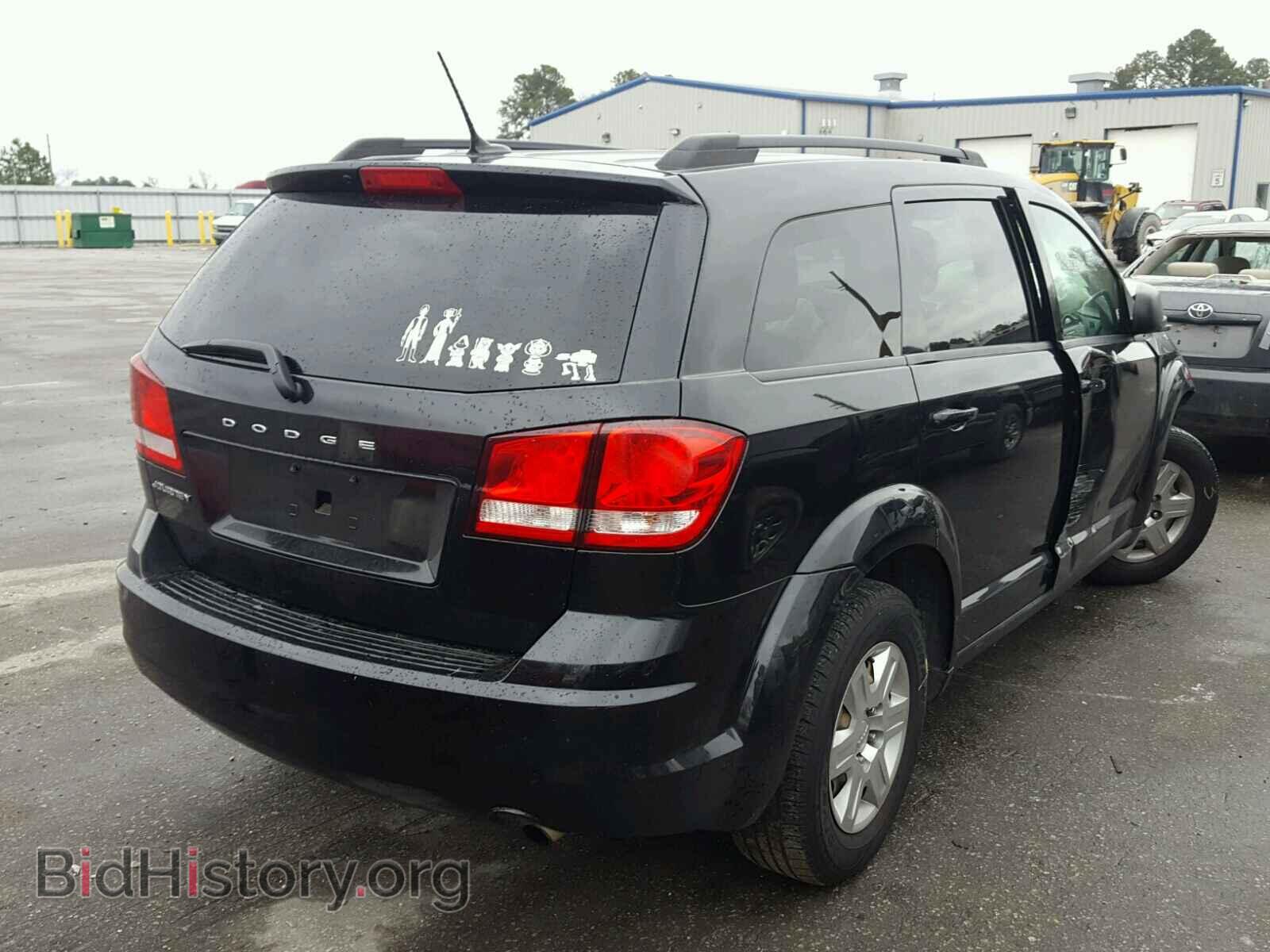 2012 DODGE JOURNEY - VIN: 3C4PDCAB4CT167991 - Фото 4