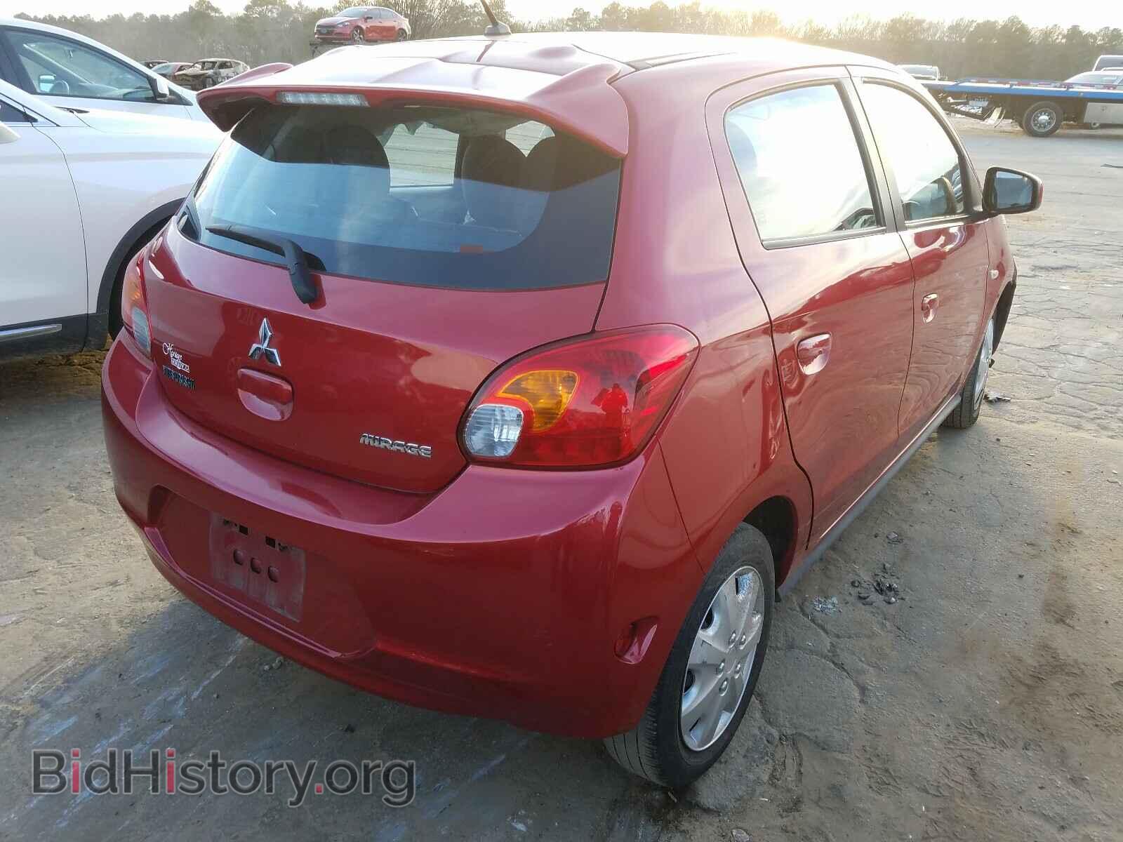2015 MITSUBISHI MIRAGE - VIN: ML32A3HJ6FH043453 - Фото 4
