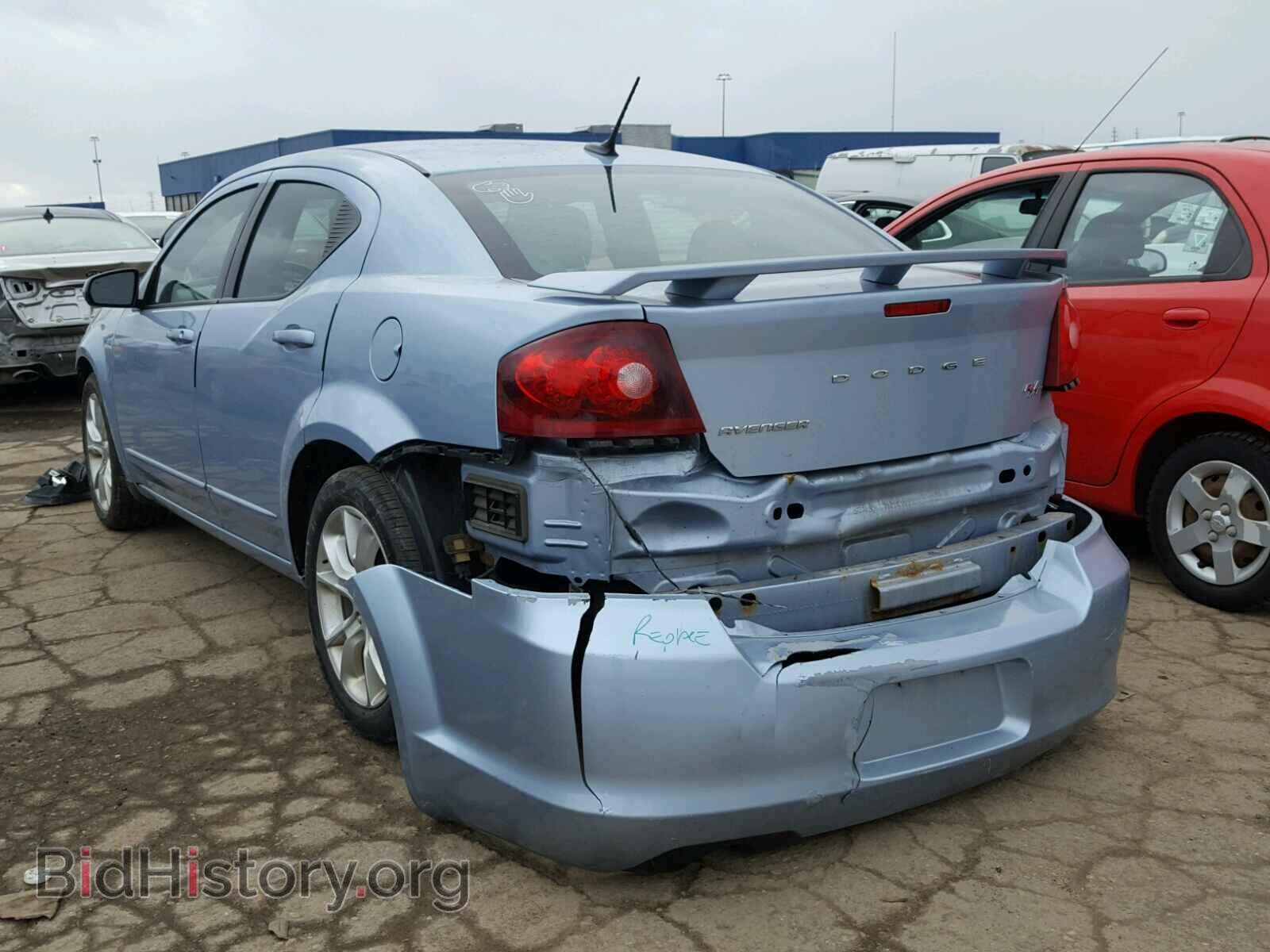 2013 DODGE AVENGER - VIN: 1C3CDZBG3DN608351 - Фото 3