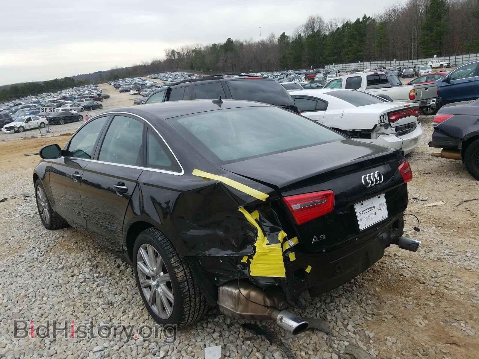 2014 AUDI A6 - VIN: WAUGFAFC1EN121924 - Фото 3