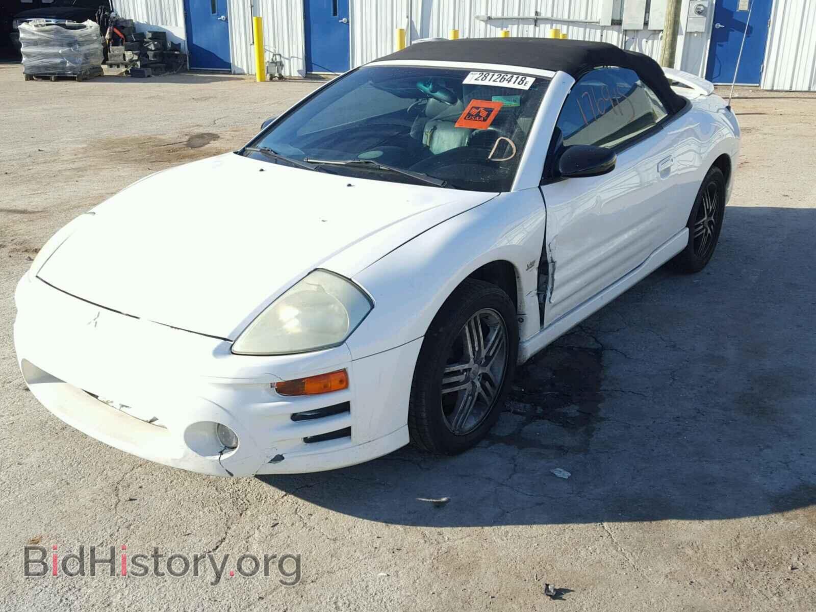 2003 MITSUBISHI ECLIPSE - VIN: 4A3AE75H73E189098 - Фото 2