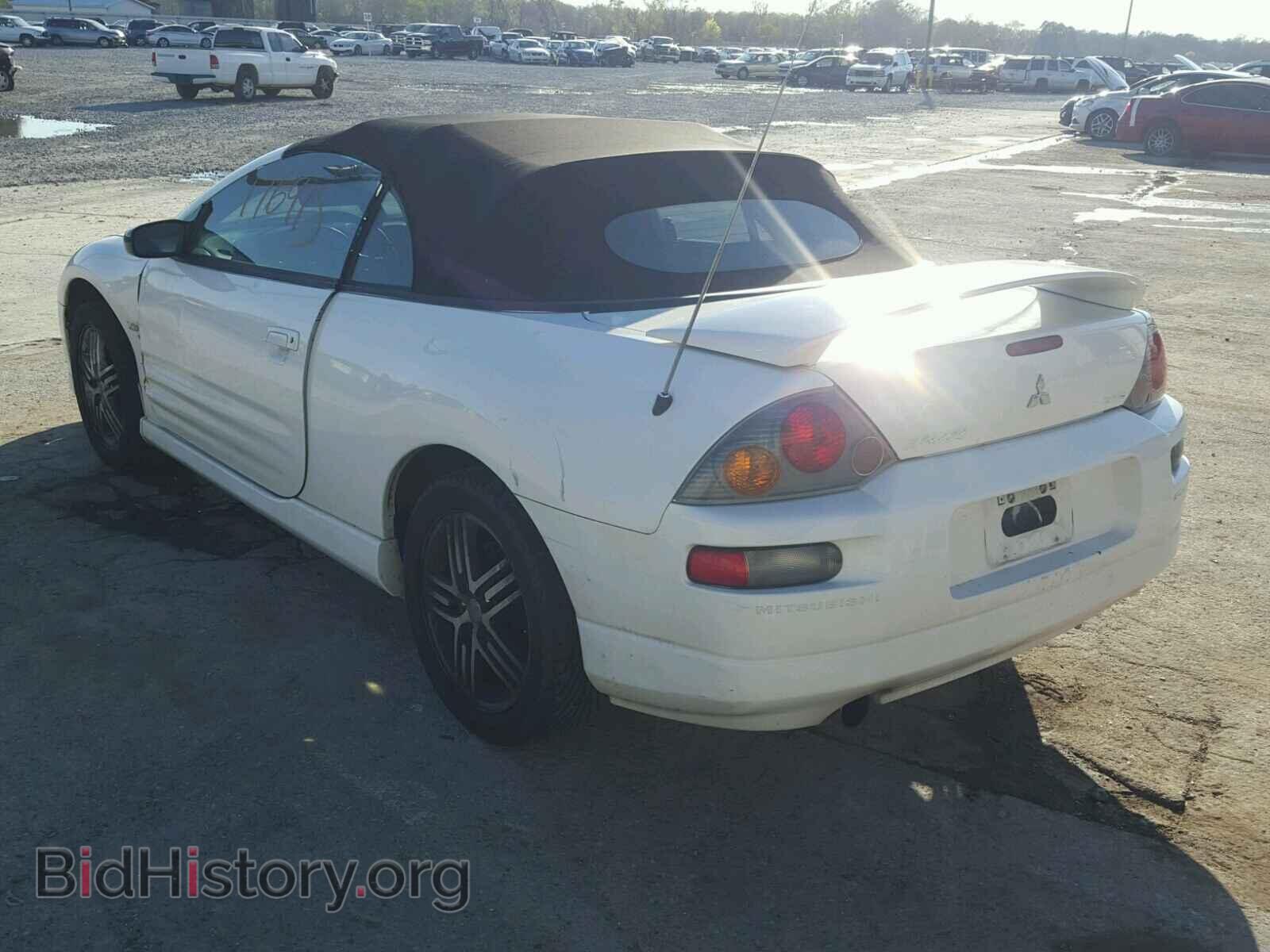 2003 MITSUBISHI ECLIPSE - VIN: 4A3AE75H73E189098 - Фото 3