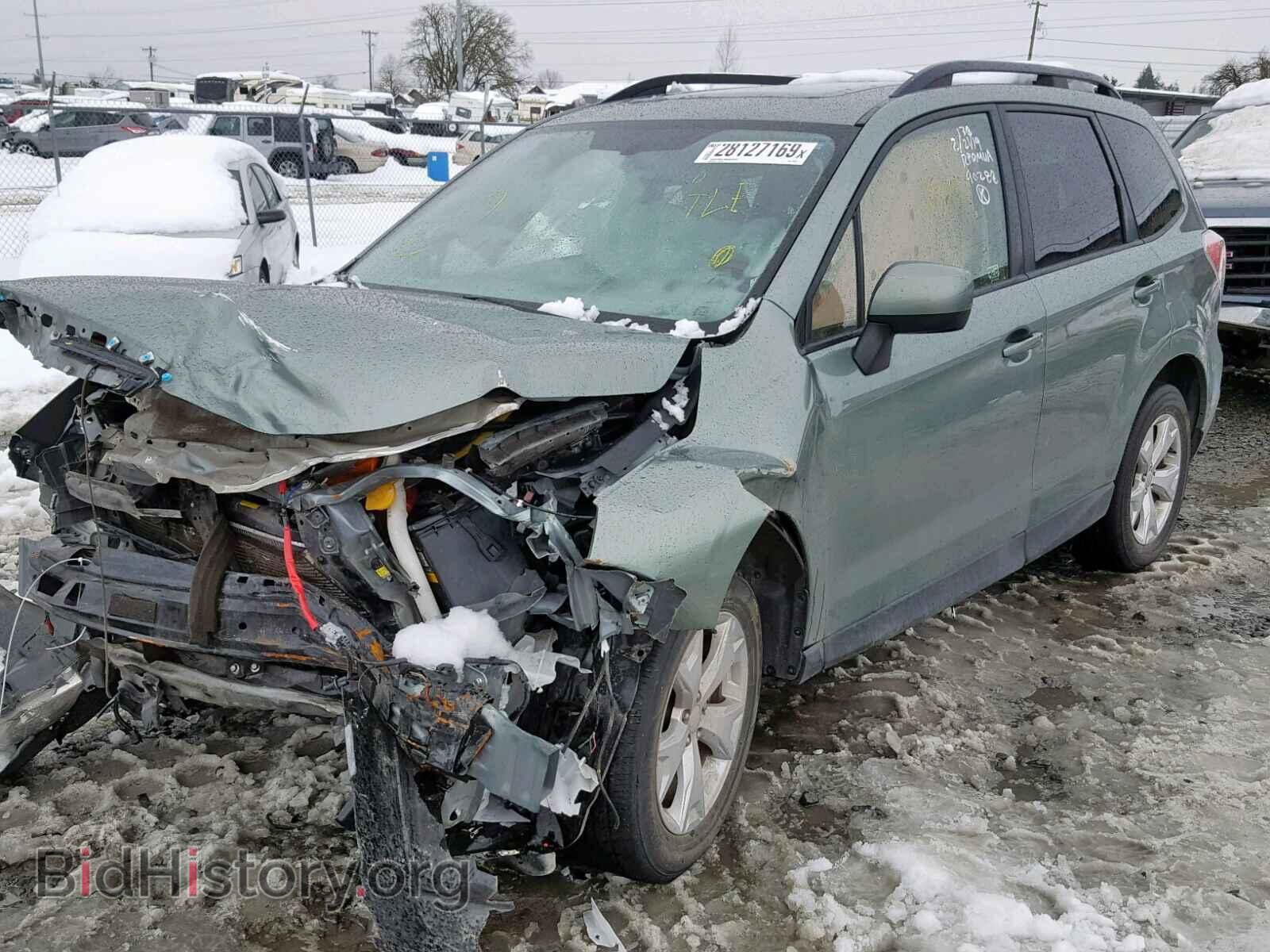 2014 SUBARU FORESTER - VIN: JF2SJAEC1EH552048 - Фото 2