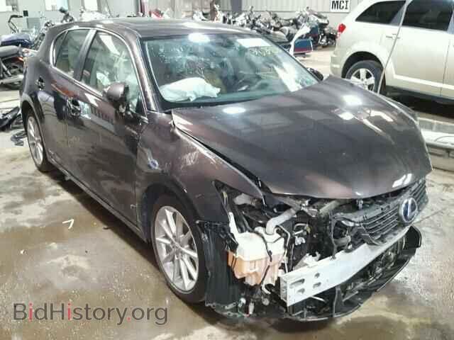 Photo JTHKD5BHXC2082677 - LEXUS CT 200 2012