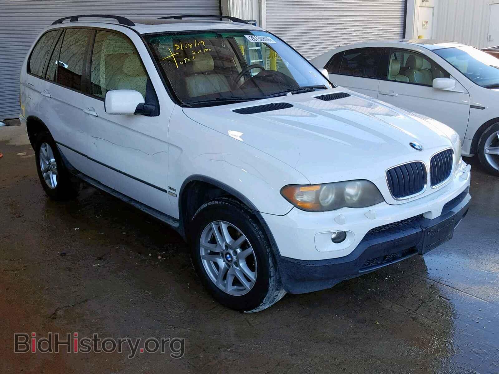 Photo 5UXFA13525LY23313 - BMW X5 2005