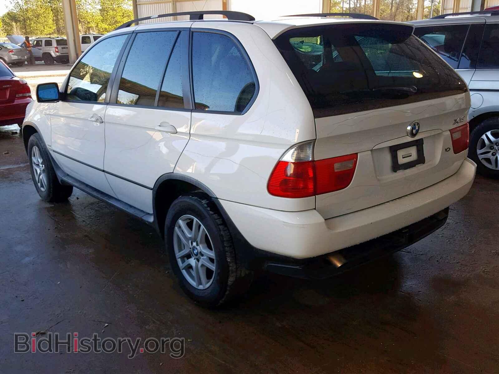 2005 BMW X5 - VIN: 5UXFA13525LY23313 - Фото 3