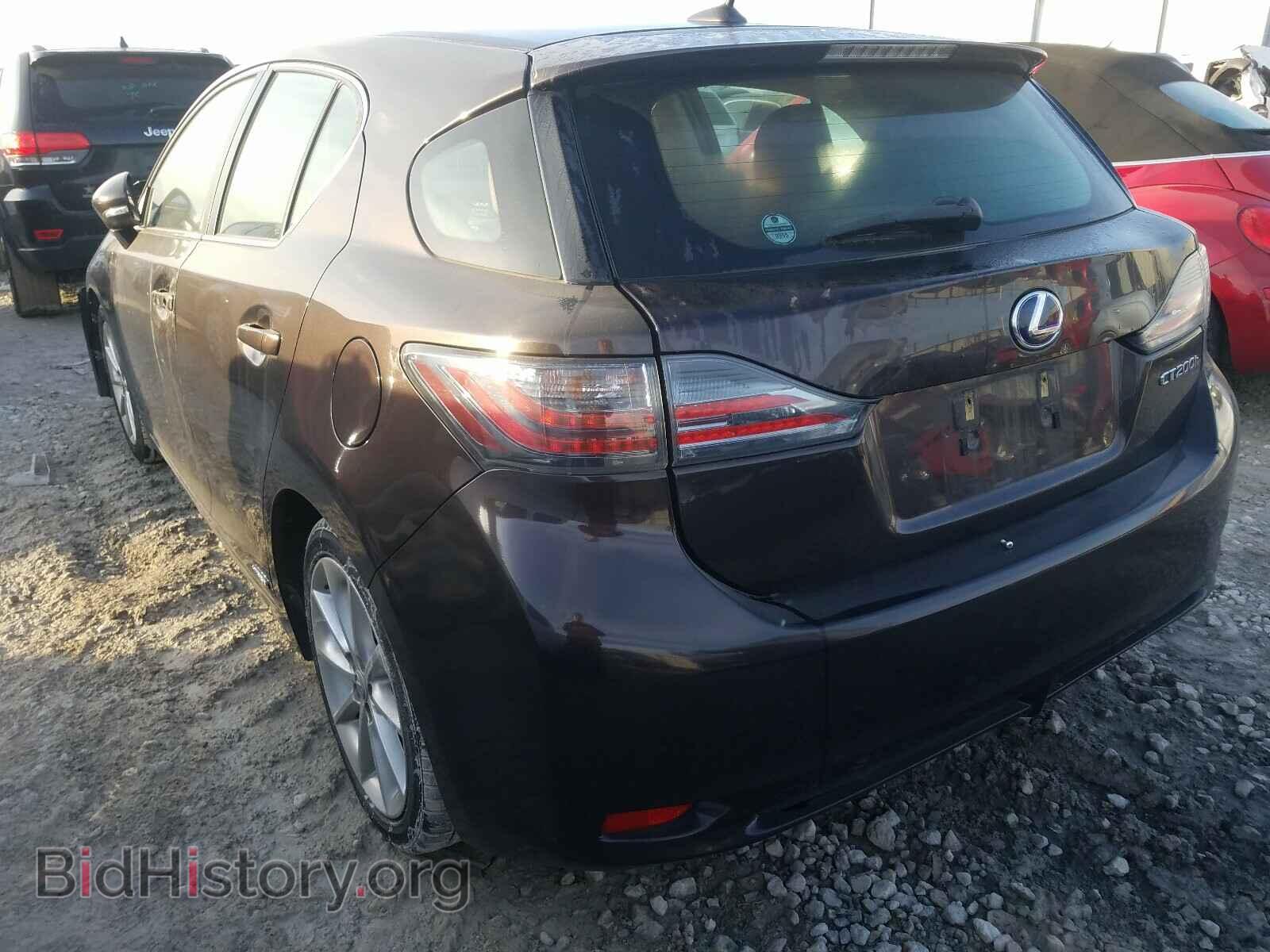 2011 LEXUS CT 200 - VIN: JTHKD5BH8B2009225 - Фото 3