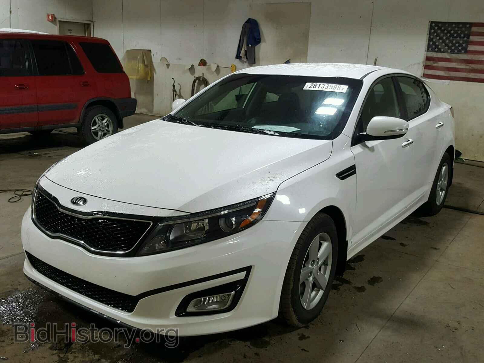 2015 KIA OPTIMA - VIN: KNAGM4A71F5553481 - Фото 2