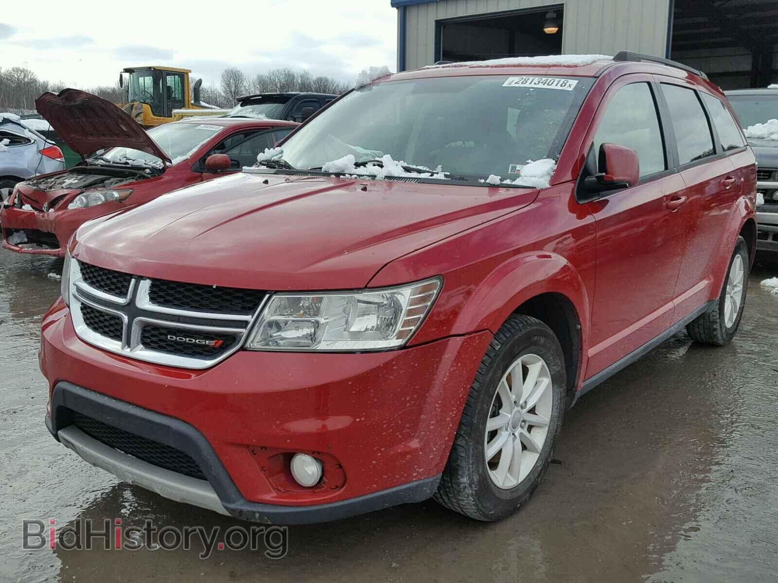 2013 DODGE JOURNEY - VIN: 3C4PDCBB9DT545111 - Фото 2