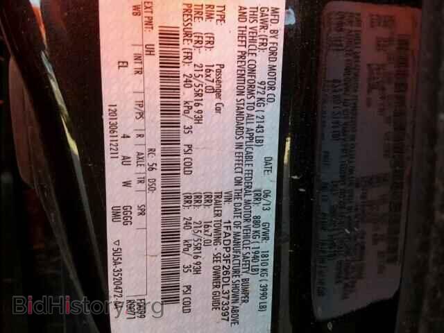 2013 FORD FOCUS - VIN: 1FADP3F26DL373397 - Photo 10