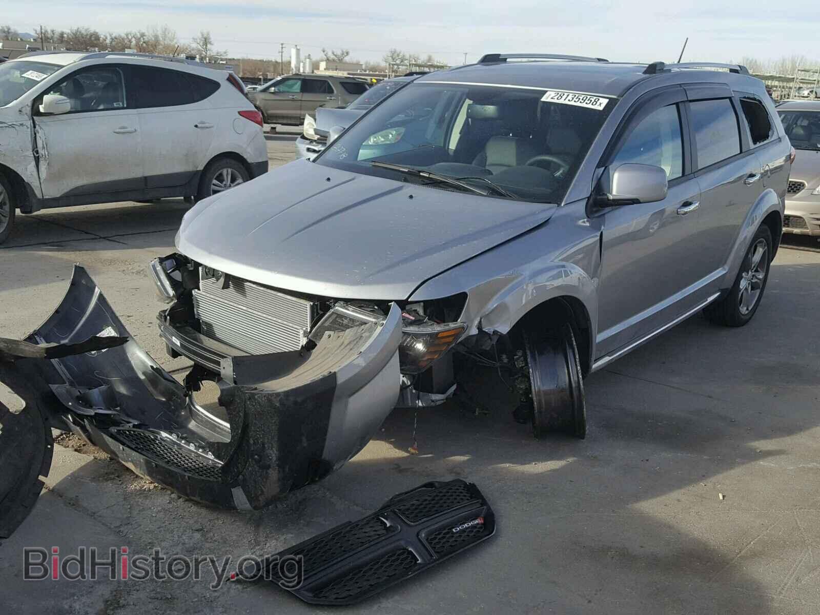 2017 DODGE JOURNEY - VIN: 3C4PDDGG2HT600224 - Фото 2