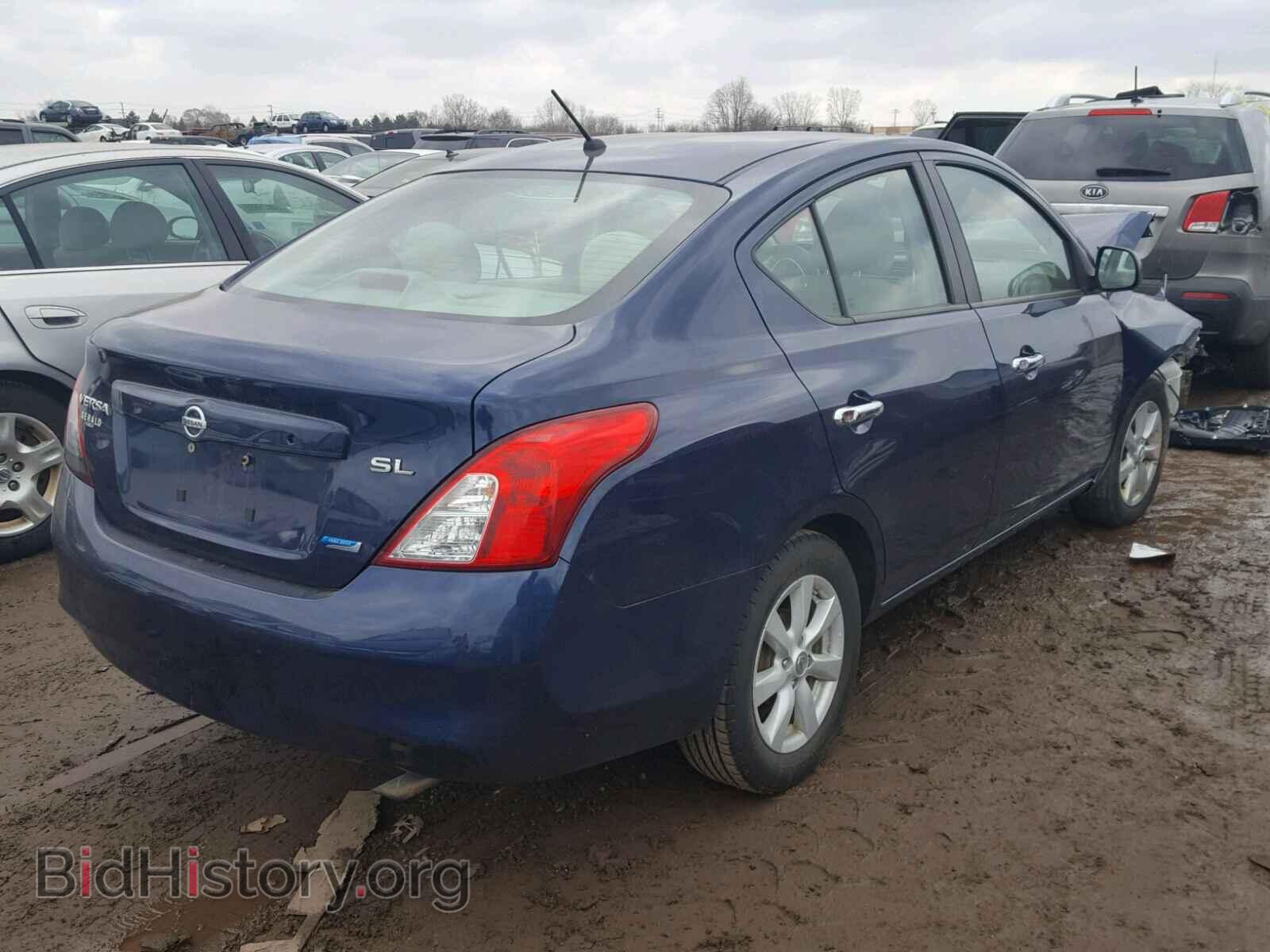 2012 NISSAN VERSA - VIN: 3N1CN7AP4CL802032 - Фото 4