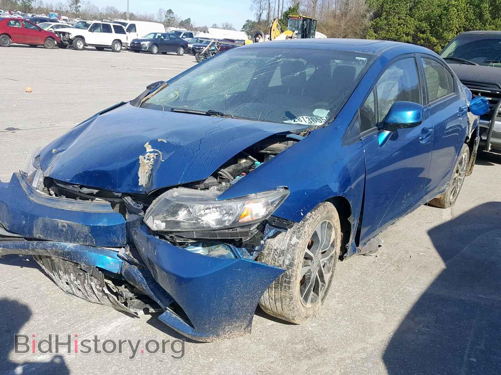 2013 HONDA CIVIC - VIN: 2HGFB2F83DH503361 - Фото 2