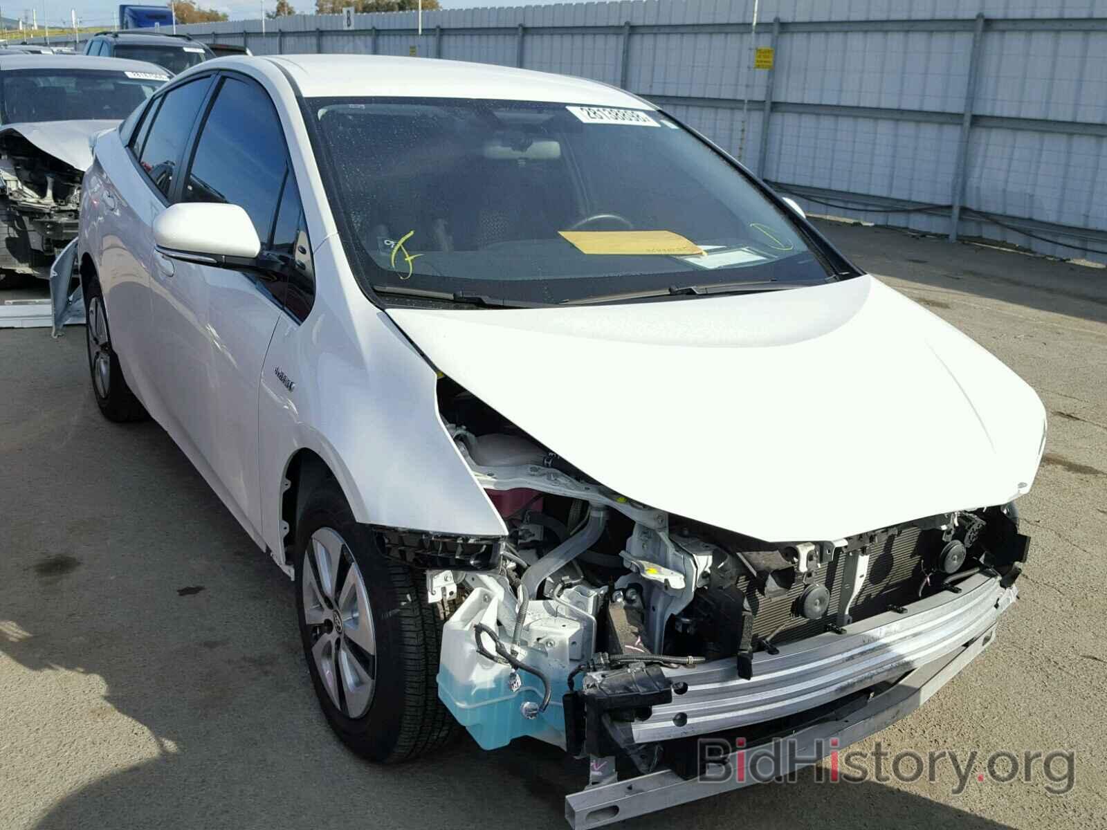 Photo JTDKARFU7G3510780 - TOYOTA PRIUS 2016