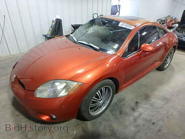 2006 MITSUBISHI ECLIPSE - VIN: 4A3AK34T16E053707 - Фото 2