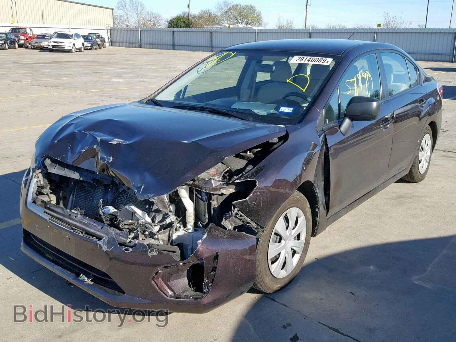 2012 SUBARU IMPREZA - VIN: JF1GJAA62CH021867 - Фото 2