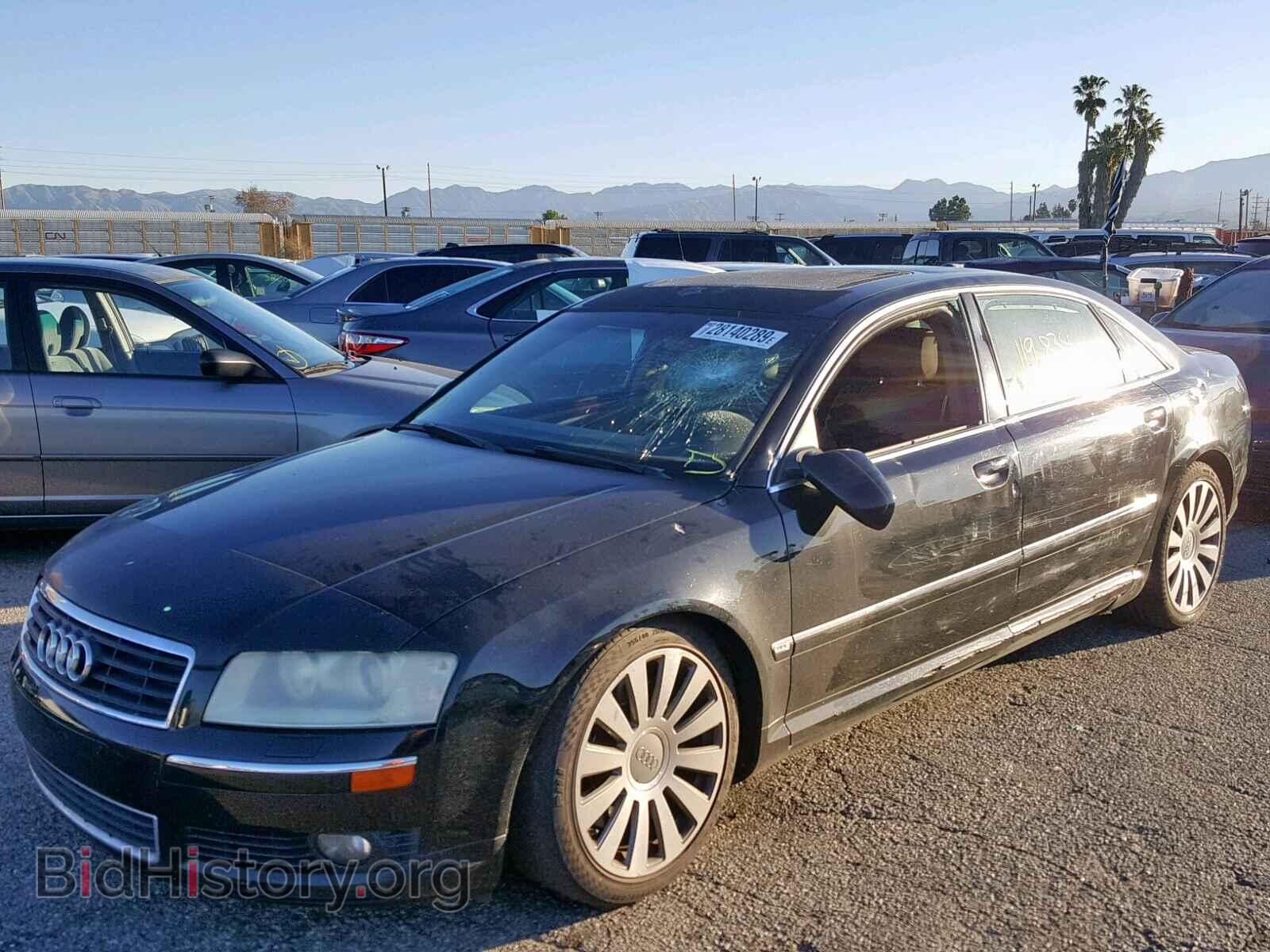 2004 AUDI A8 - VIN: WAUML44EX4N013902 - Фото 2