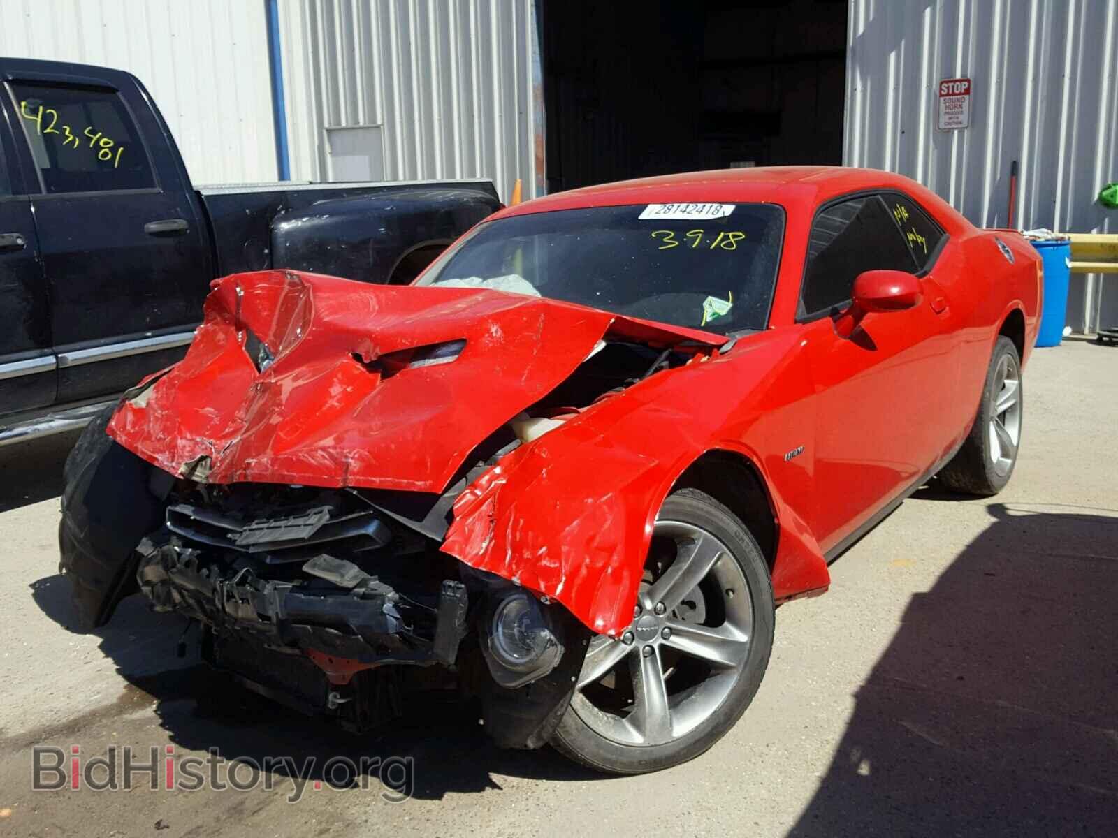 2015 DODGE CHALLENGER - VIN: 2C3CDZAT0FH704092 - Фото 2