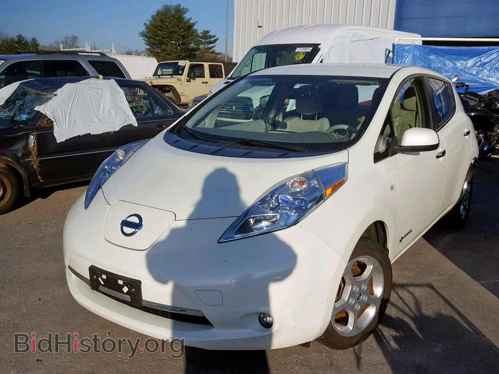 2012 NISSAN LEAF - VIN: JN1AZ0CP3CT018033 - Фото 2