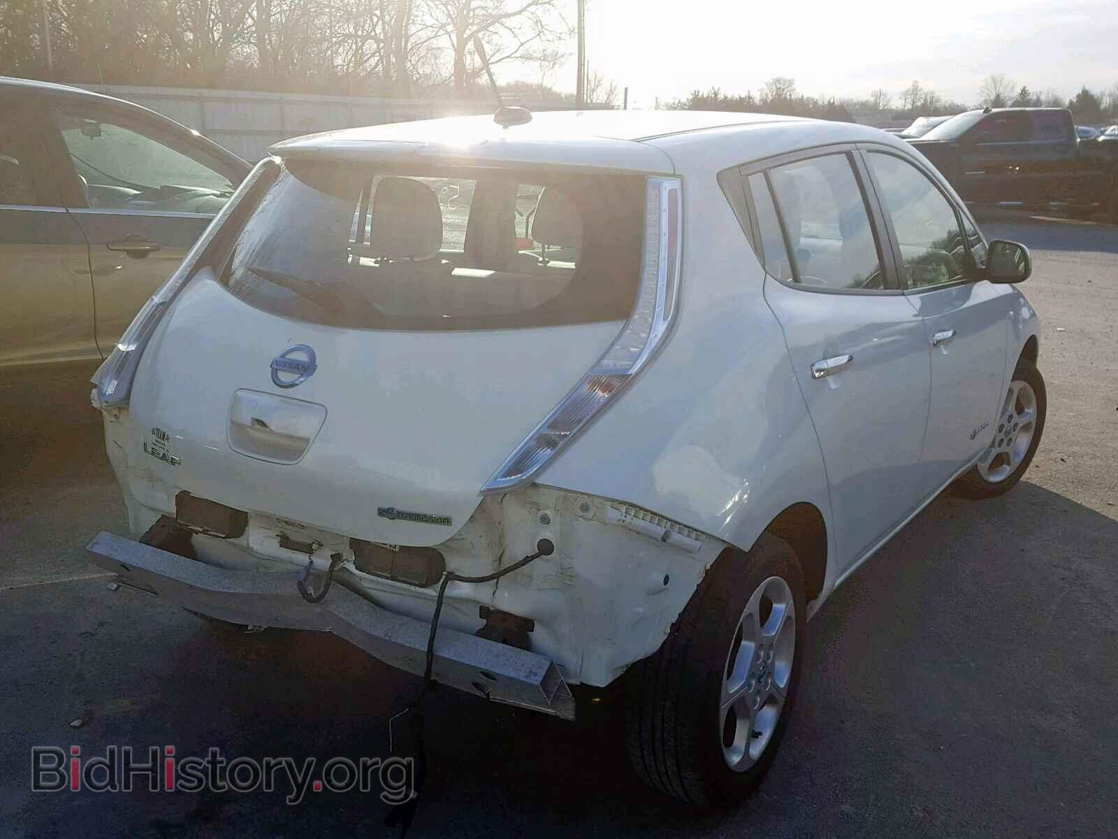 2012 NISSAN LEAF - VIN: JN1AZ0CP3CT018033 - Фото 4