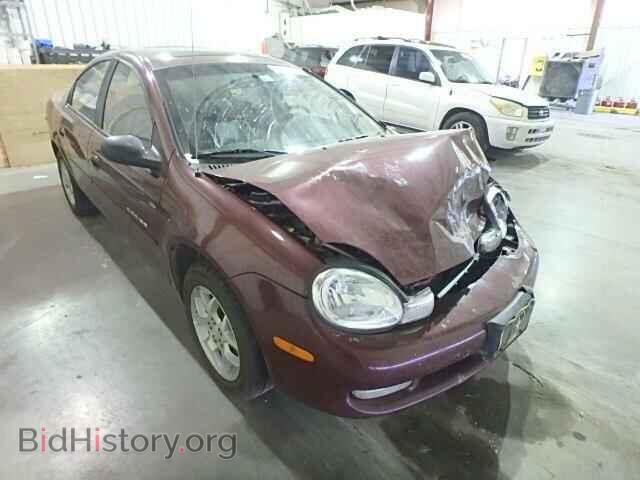 Фотография 1B3AS46C81D143300 - DODGE NEON 2001
