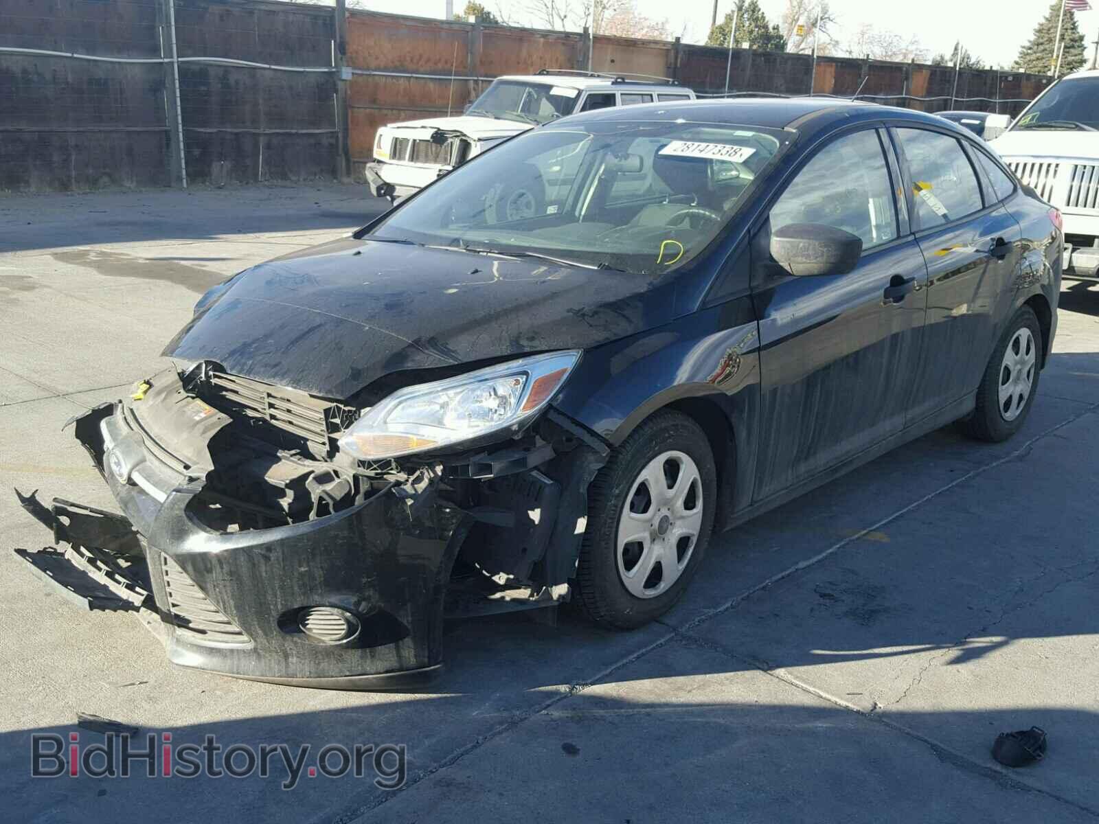 2014 FORD FOCUS - VIN: 1FADP3E2XEL123454 - Фото 2
