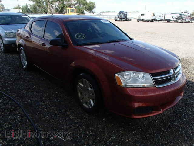 Фотография 1C3CDZAB7CN182619 - DODGE AVENGER 2012