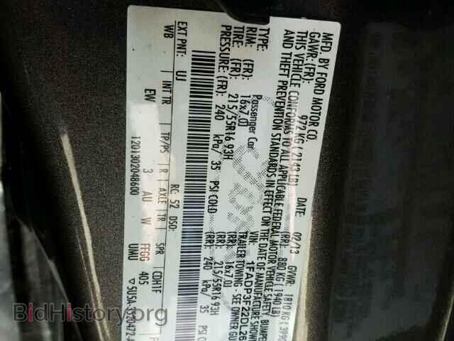 2013 FORD FOCUS - VIN: 1FADP3F22DL267271 - Photo 10