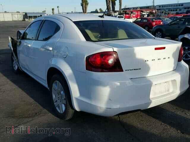 2012 DODGE AVENGER - VIN: 1C3CDZAB1CN214027 - Фото 3