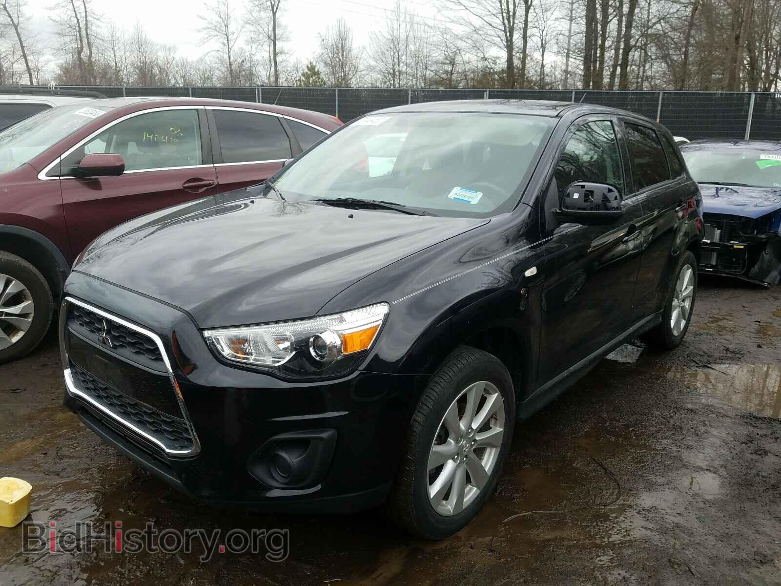 2014 MITSUBISHI OUTLANDER - VIN: 4A4AP3AU9EE021502 - Фото 2
