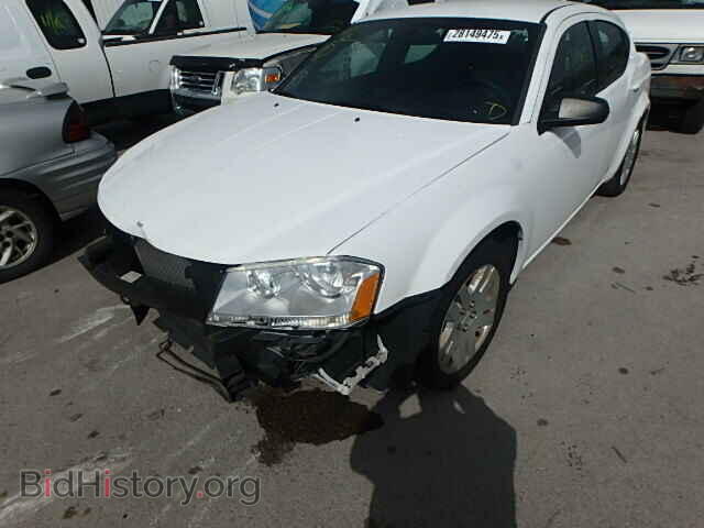 2011 DODGE AVENGER - VIN: 1B3BD4FBXBN587859 - Фото 2