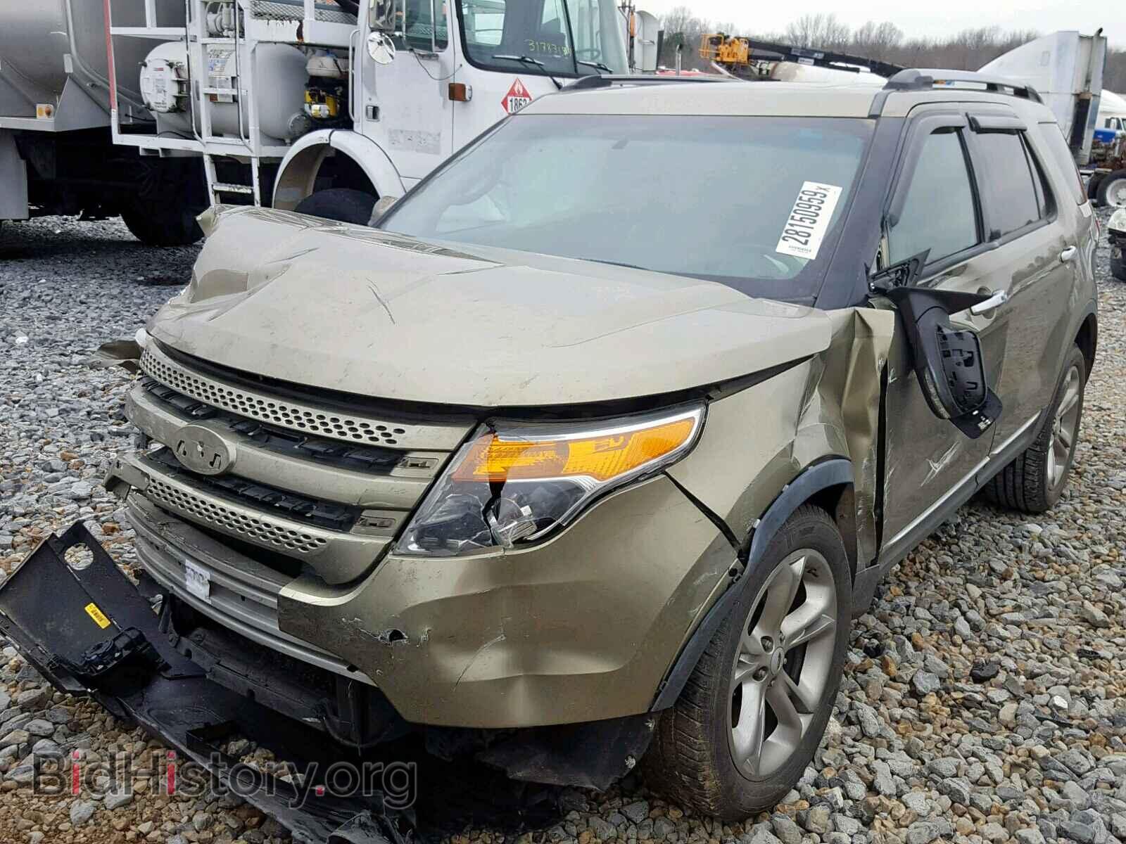 2013 FORD EXPLORER L - VIN: 1FM5K7F82DGB43921 - Фото 2