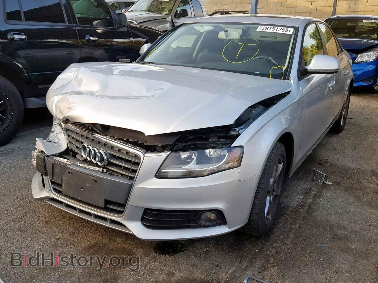 2009 AUDI A4 - VIN: WAULF78K99N011859 - Фото 2