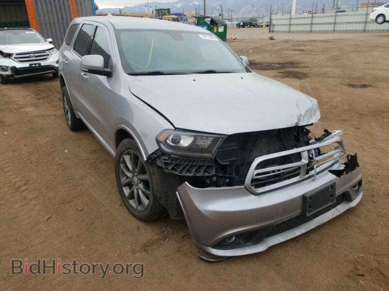 2017 Dodge DURANGO GT (VIN 1C4RDJDG0HC870365) — photo 1 of 10, Copart, damage: front end