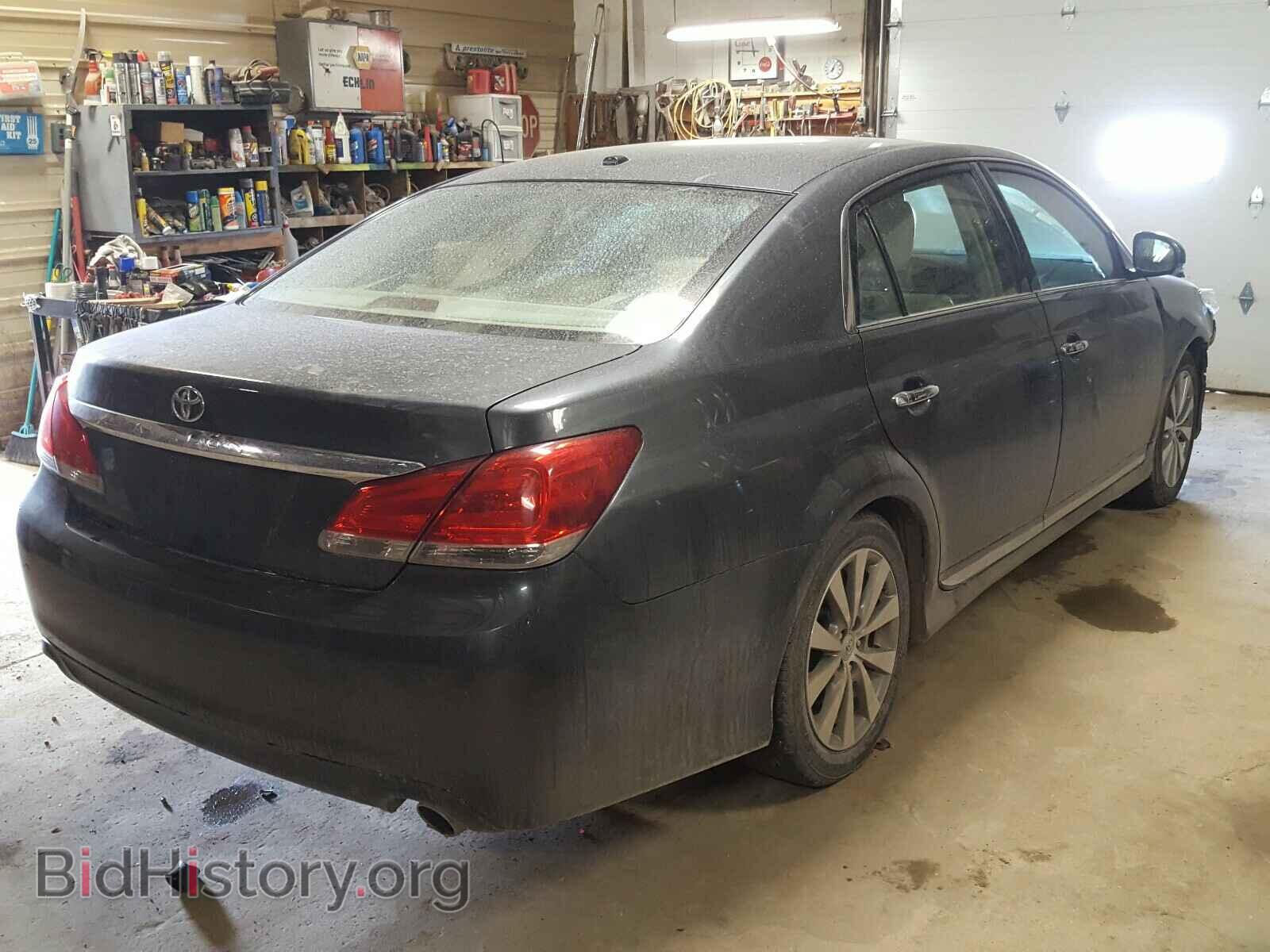 2011 TOYOTA AVALON - VIN: 4T1BK3DB6BU398564 - Фото 4