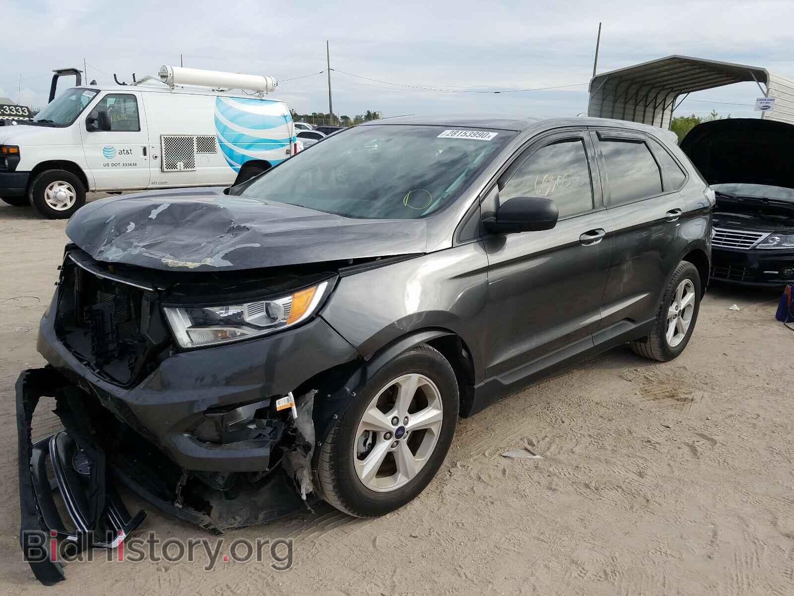 2015 FORD EDGE - VIN: 2FMTK4G81FBC09566 - Фото 2